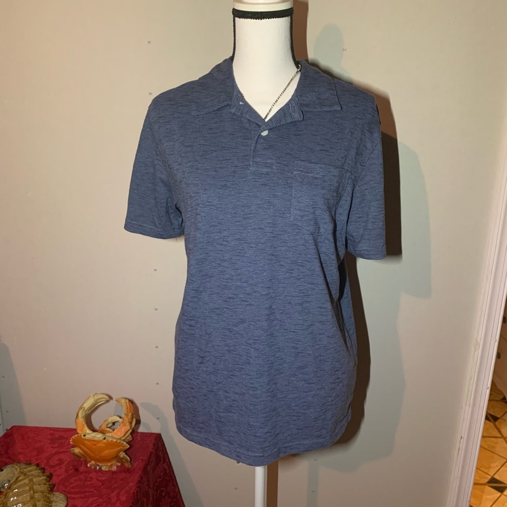 Men’s Sears Blue Black Polo Shirt
